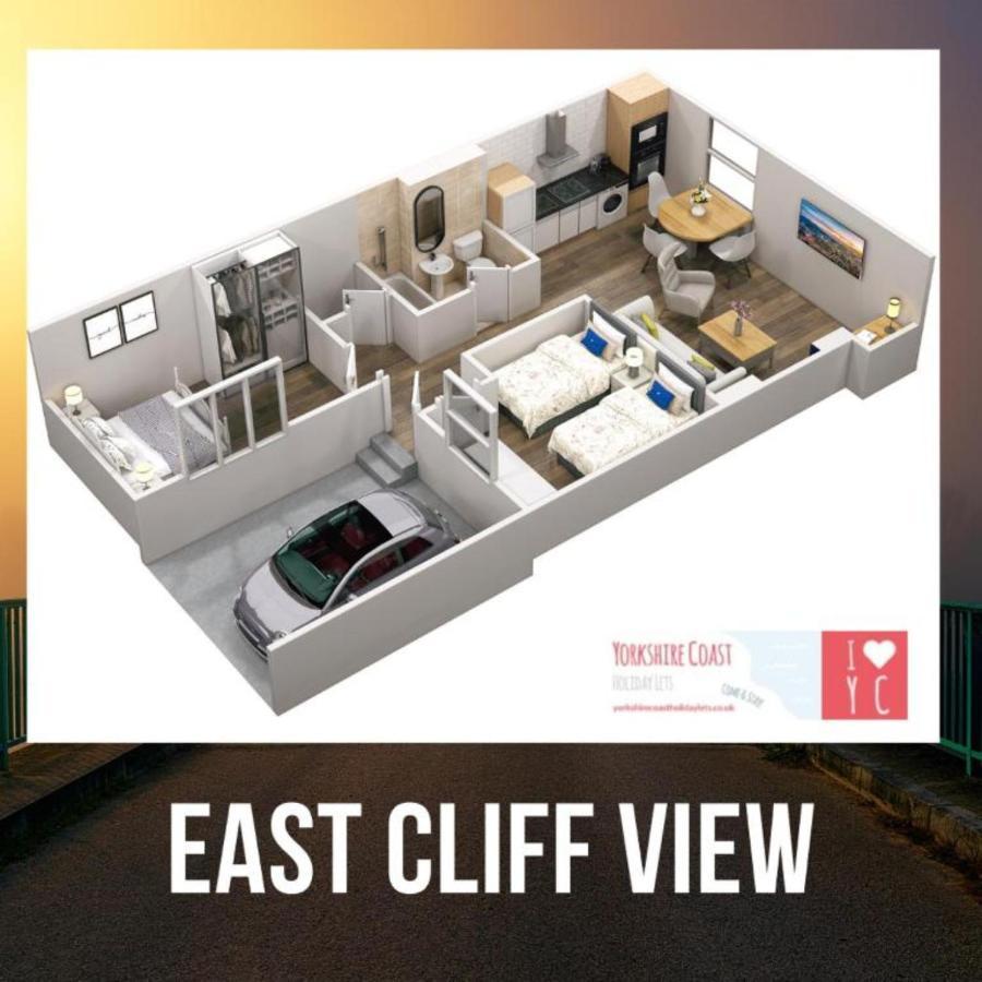 East Cliff View, Heart Of Whitby Eksteriør billede